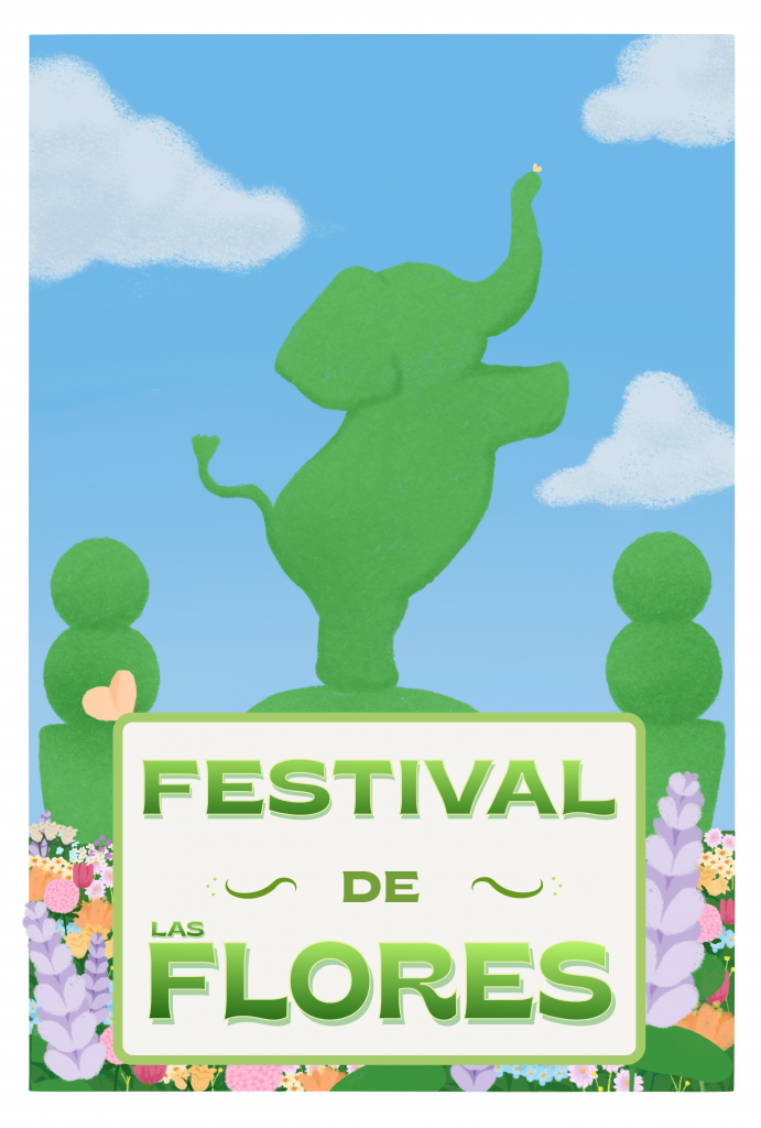 Cartel Promoción Festival de las Flores